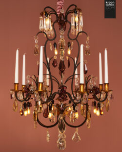 Antieke Franse Fruitkroonluchter EX23