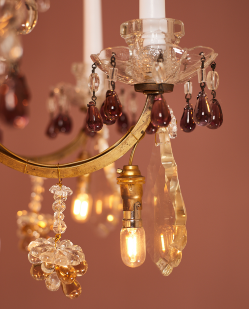 Antique Fruit Chandelier EX01