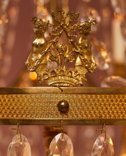 Antieke Vergulde Empire Zakluchter EX07