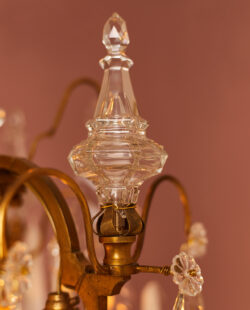 Grote Antieke Lustre a Cage EX14