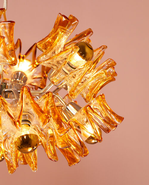 Mazzega Vintage Design Chandelier DE24
