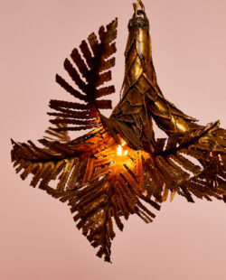 Set Maison Jansen lampen DE35