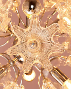 Set Venini Murano Bloemenlampen DE21