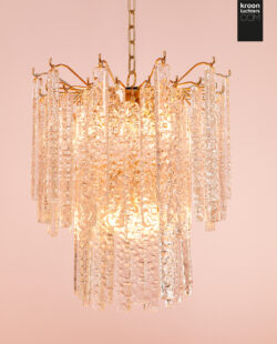 Venini Murano Seventies Designer Chandelier DE38